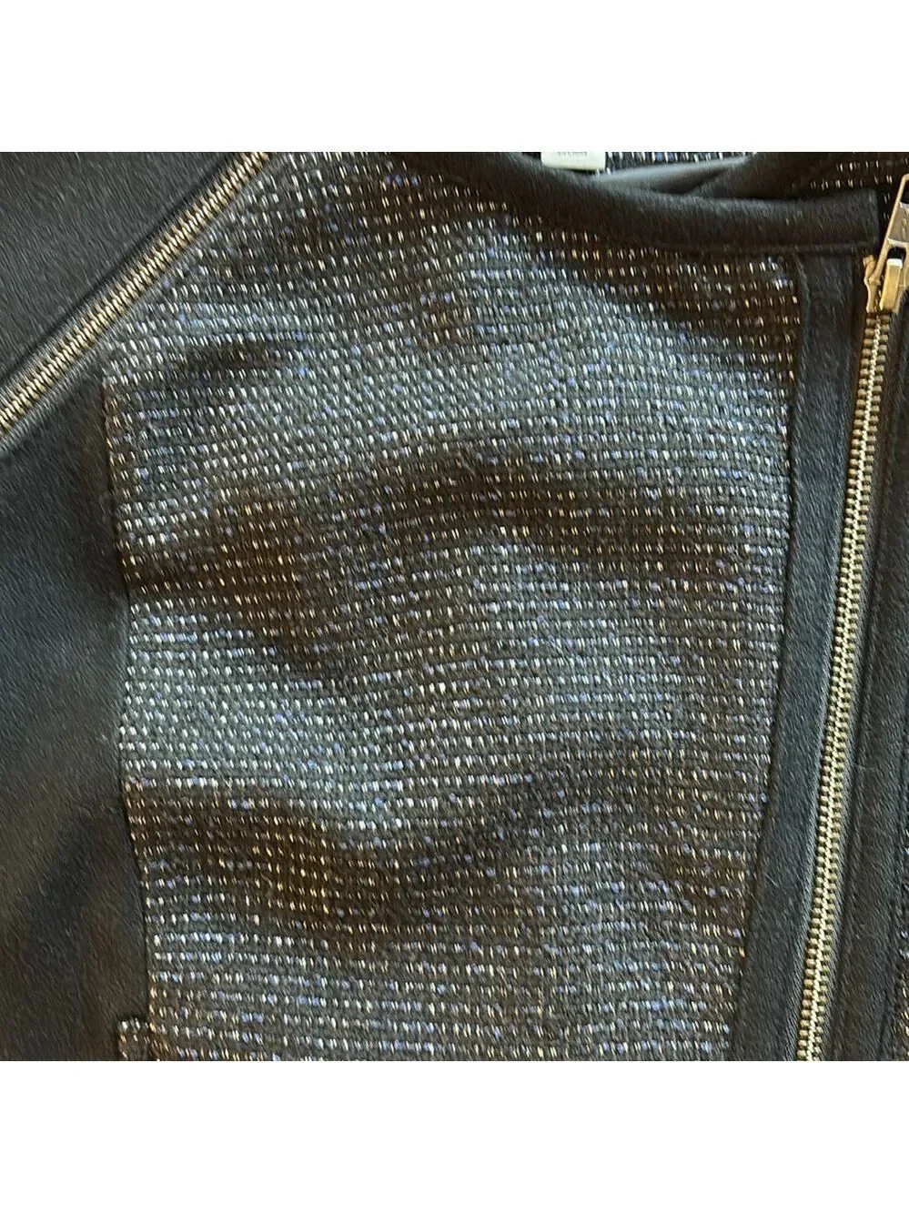 Halogen Black Cropped Jacket Medium